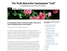 Tablet Screenshot of cassiopaea-cult.com